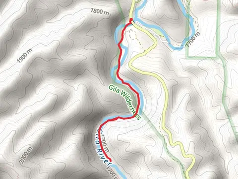 Gila River via Continental Divide Trail