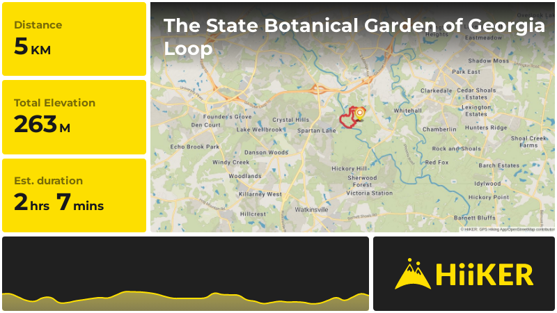 The State Botanical Garden of Georgia Loop | Athens-Clarke County | Ge