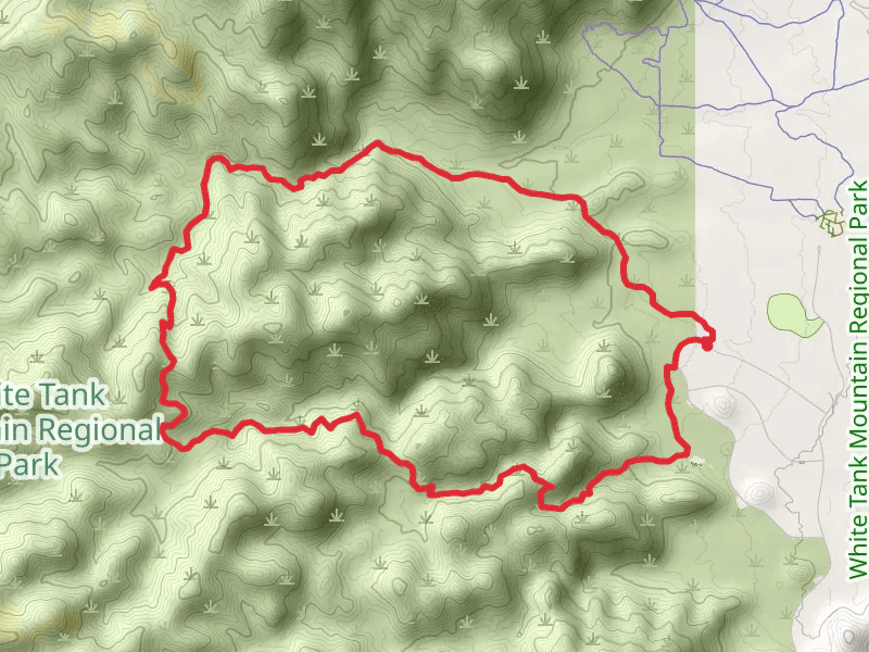 Ford Canyon Trail and Willow Canyon Trail Loop