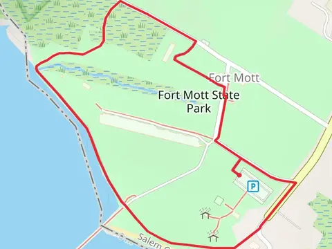 Fort Mott State Park Loop