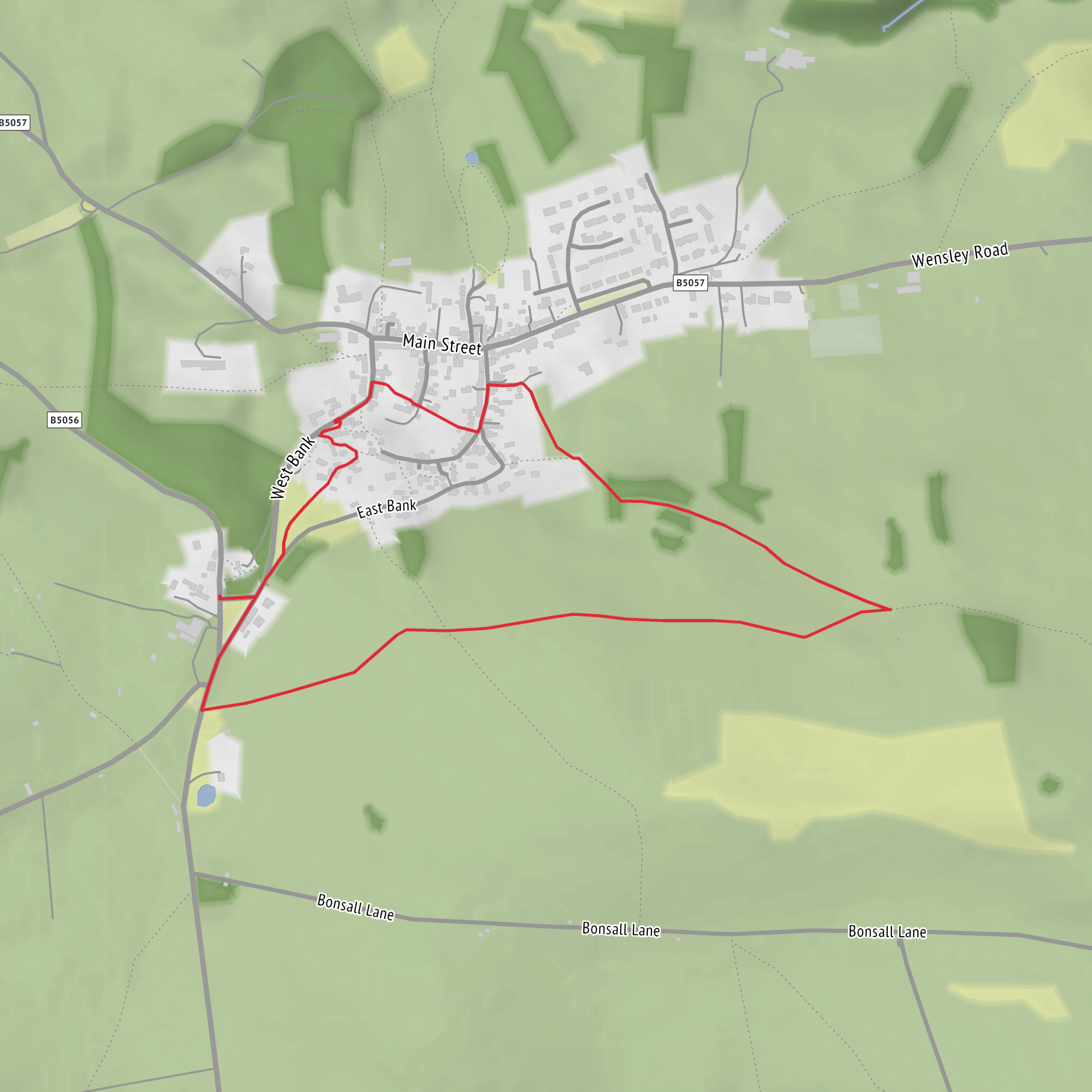 Winster Walk #2 mobile static map