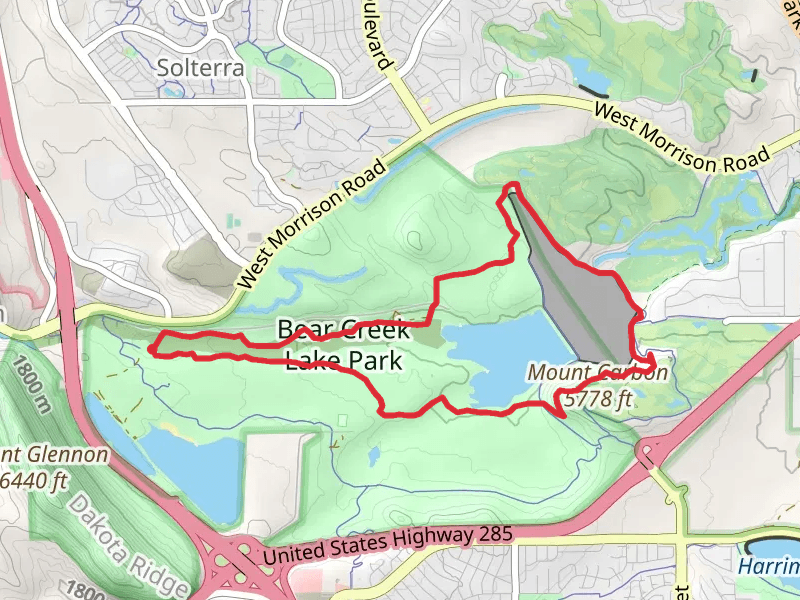 Bear Creek Lake Loop - Bear Creek Lake Park