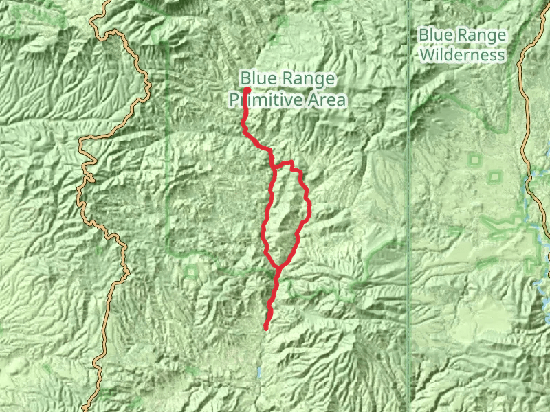 Blue River Trail and Little Dutch Blue Trail