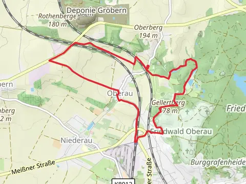 Fuchsteich and Buschmuehlenteich via Lehrpfad - Obere Aue