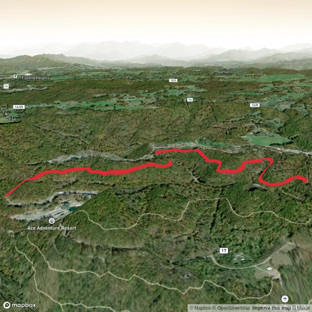 An image depicting the trail South Frog Hopper Trail and its surrounding area.