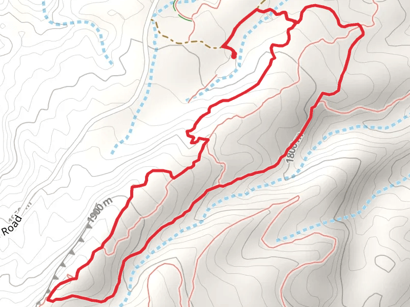 Quad Rocker, Roll Over Ridge and Easy Rider Loop Trail