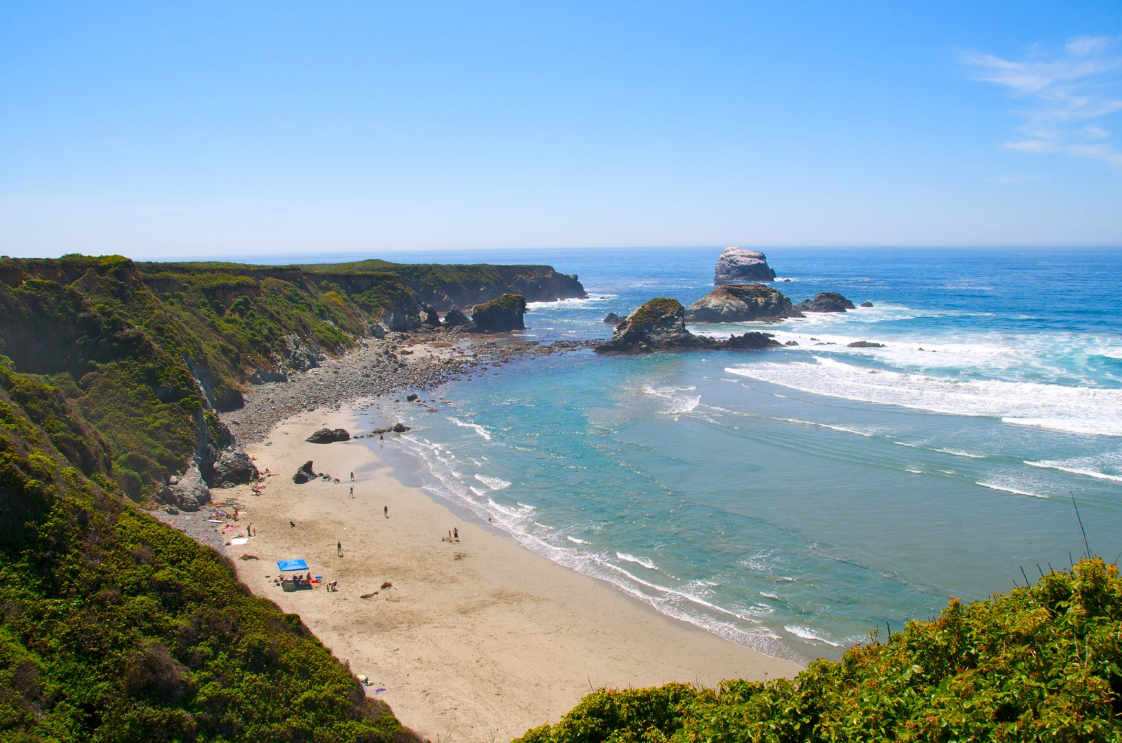 An image depicting the trail Sand Dollar Beach Trail and its surrounding area.