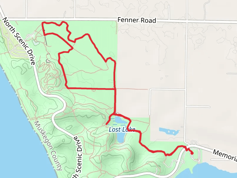 Lost Lake - Muskegon State Park Loop