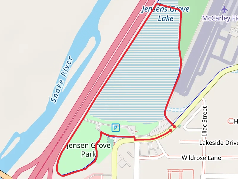Jensens Lake Loop