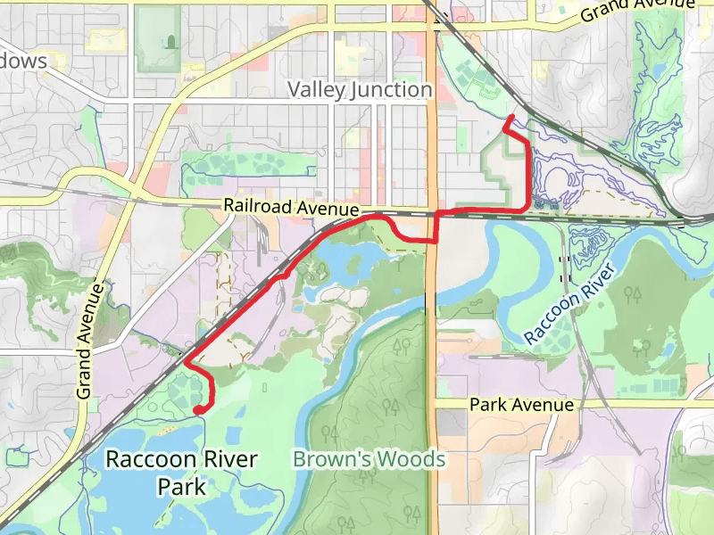 Levee Trail Out and Back
