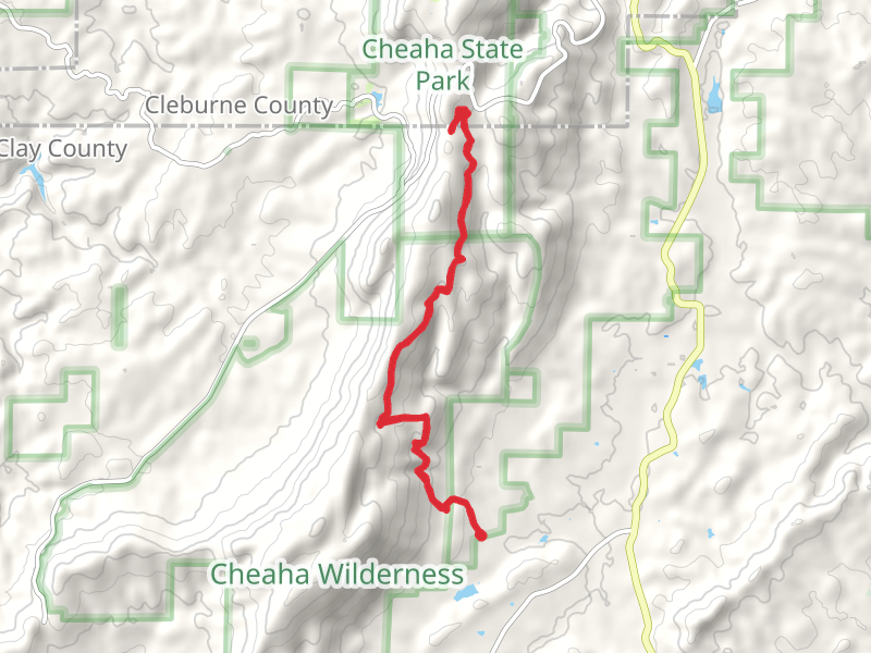 Nubbin Creek and Cave Creek Trail