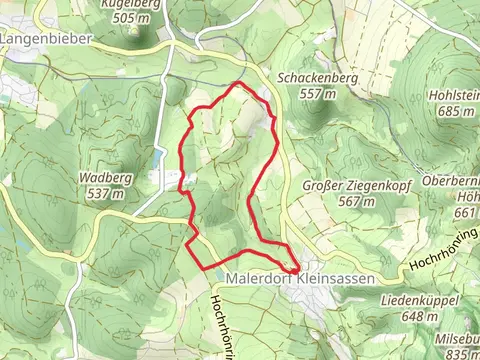 Milseburg Fuldagau Loop