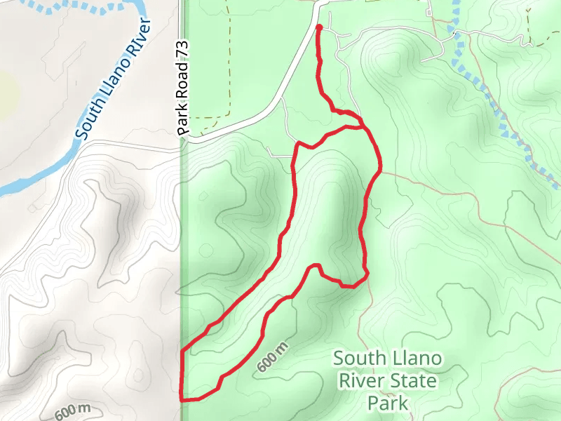Agarita, Mid Canyon and West Canyon Loop Trail