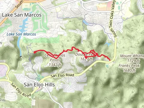 Double Peak and Cerro De Las Posas Ridgeline Short Loop Trail