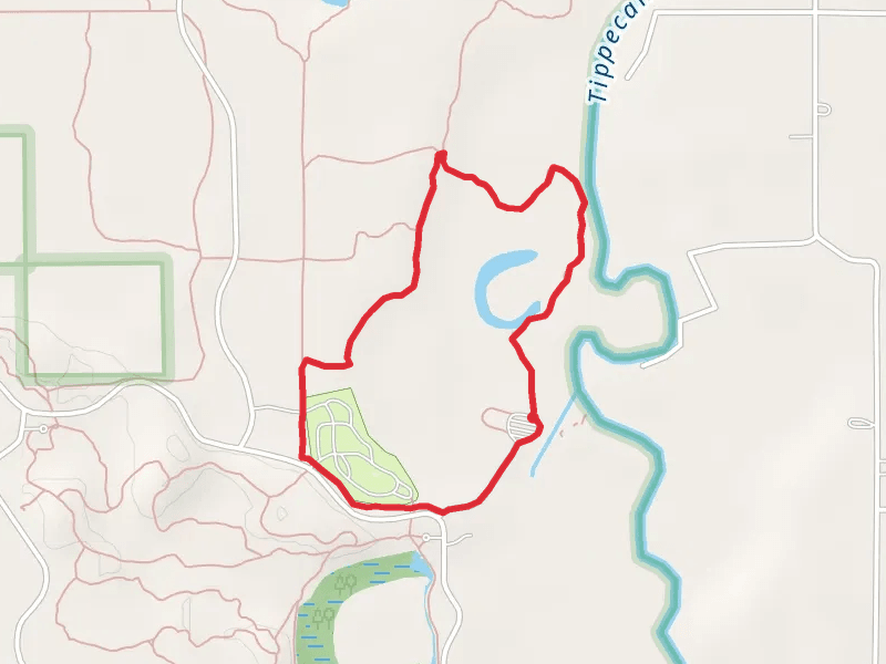 Loop along Tippecanoe River