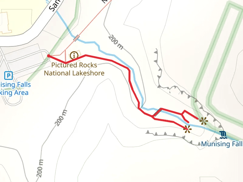 Munising Falls Trail