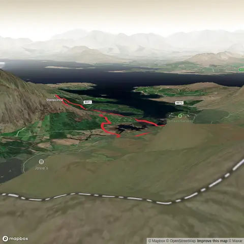 Hike from Creveen Camping to Cashelkeelty Stone Circle