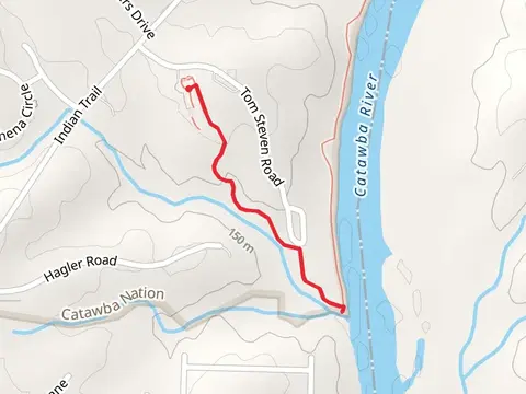 Walk to Catawba River