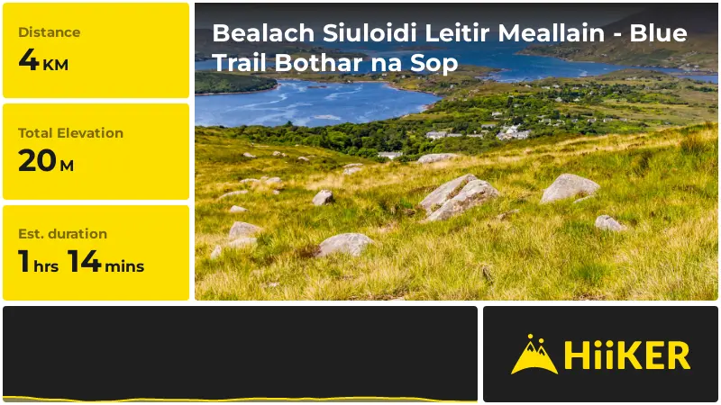 | Bealach Siuloidi Leitir Meallain - Blue Trail Bothar na Sop