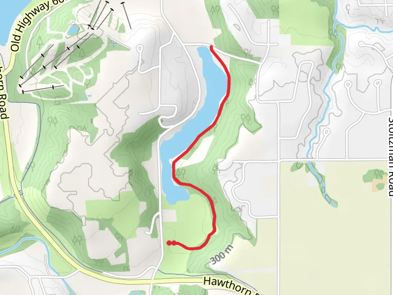 Indian Lake Park Foot Path