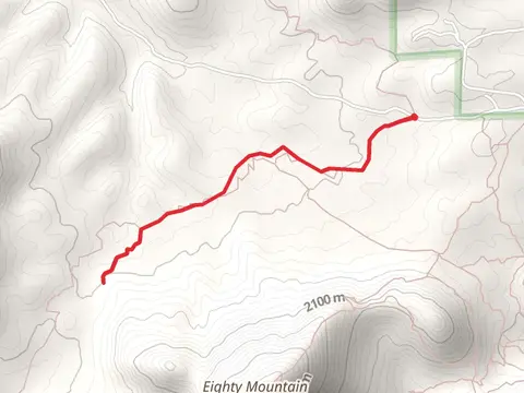 Continental Divide Trail - Short from North Fork Walnut Creek Road