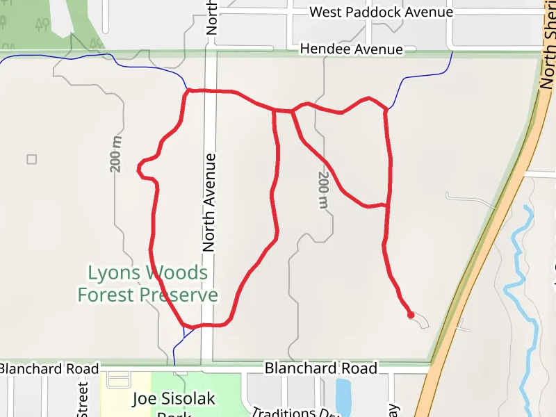 Lyons Woods Loop Trail