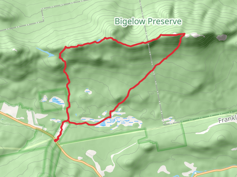 West and South Peak Loop Trail via Appalachian Trail