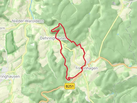 Rundwanderweg freienhagen