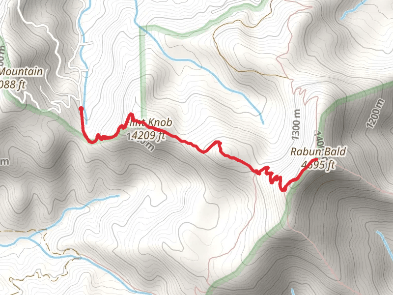 Rabun Bald and Flint Knob