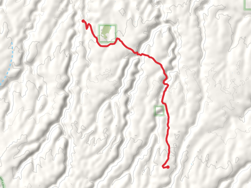 U-Bar Trail to Barbershop Trail