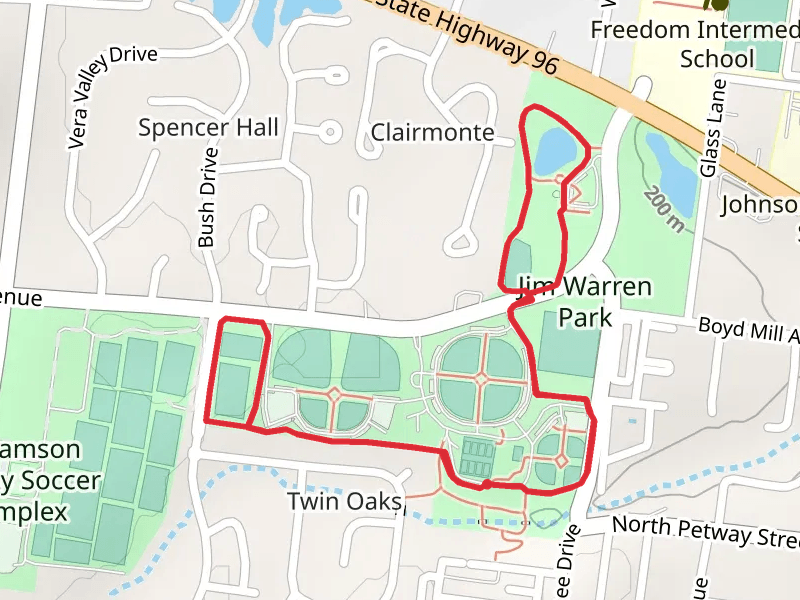 Jim Warren Park Loop