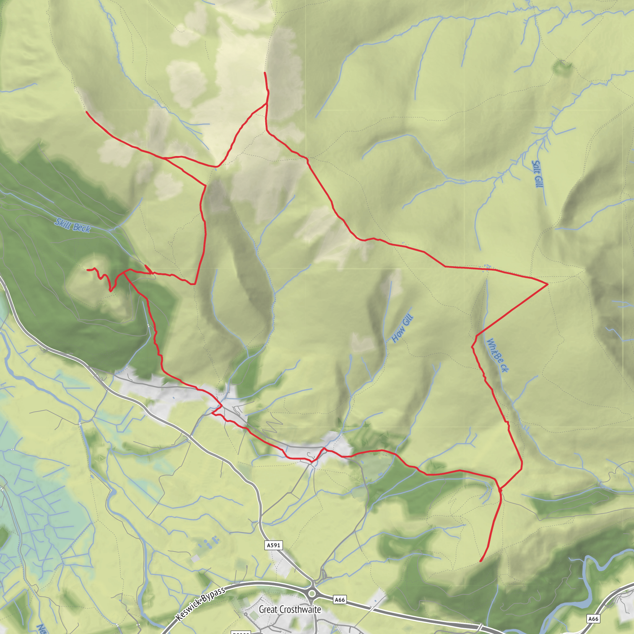 SkiddawRange mobile static map