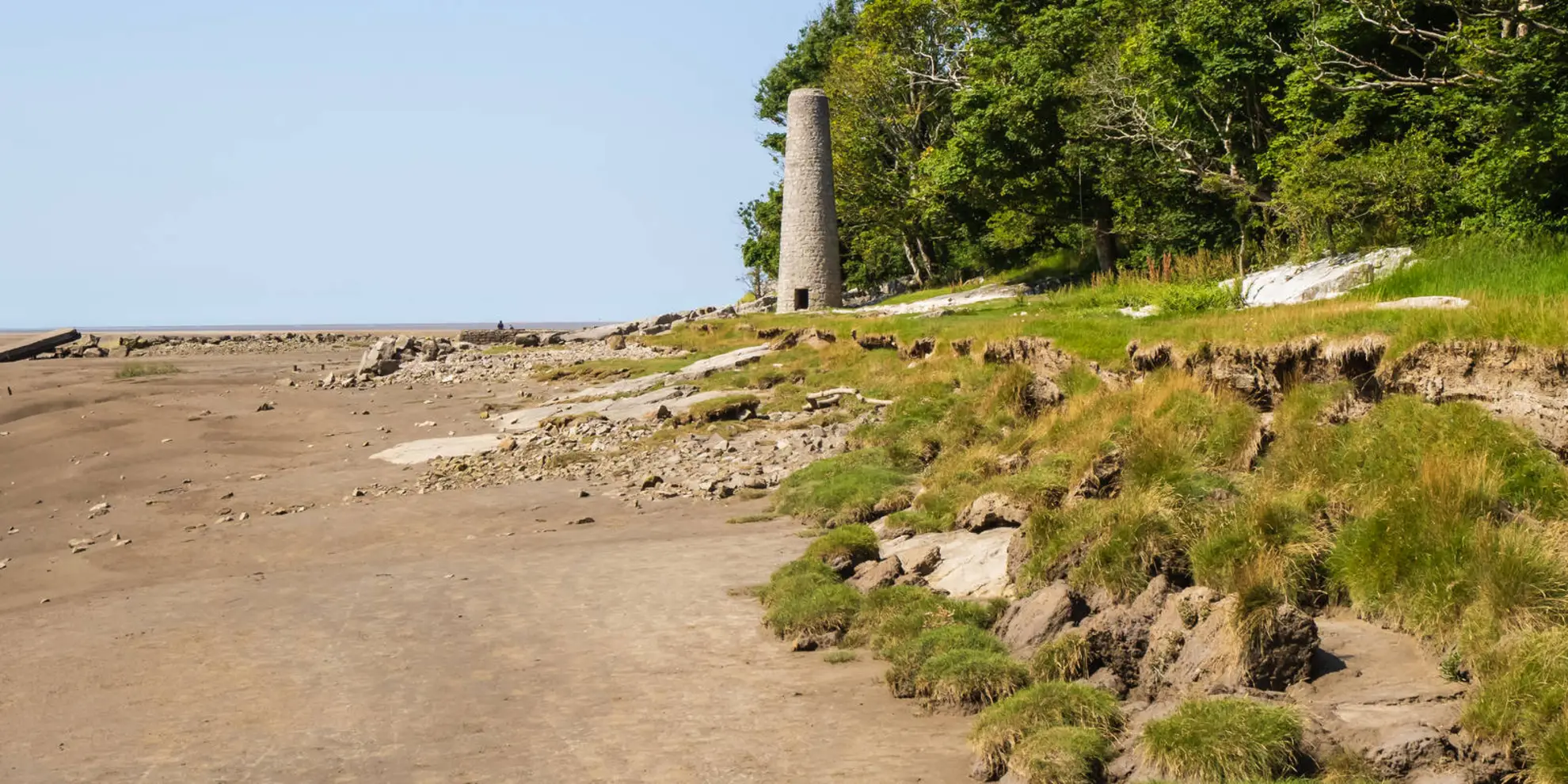 An image depicting the trail Silverdale - Warton Crag and Leighton Moss and its surrounding area.
