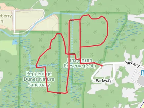 Jens Jensen - Pepperidge Loop Trails