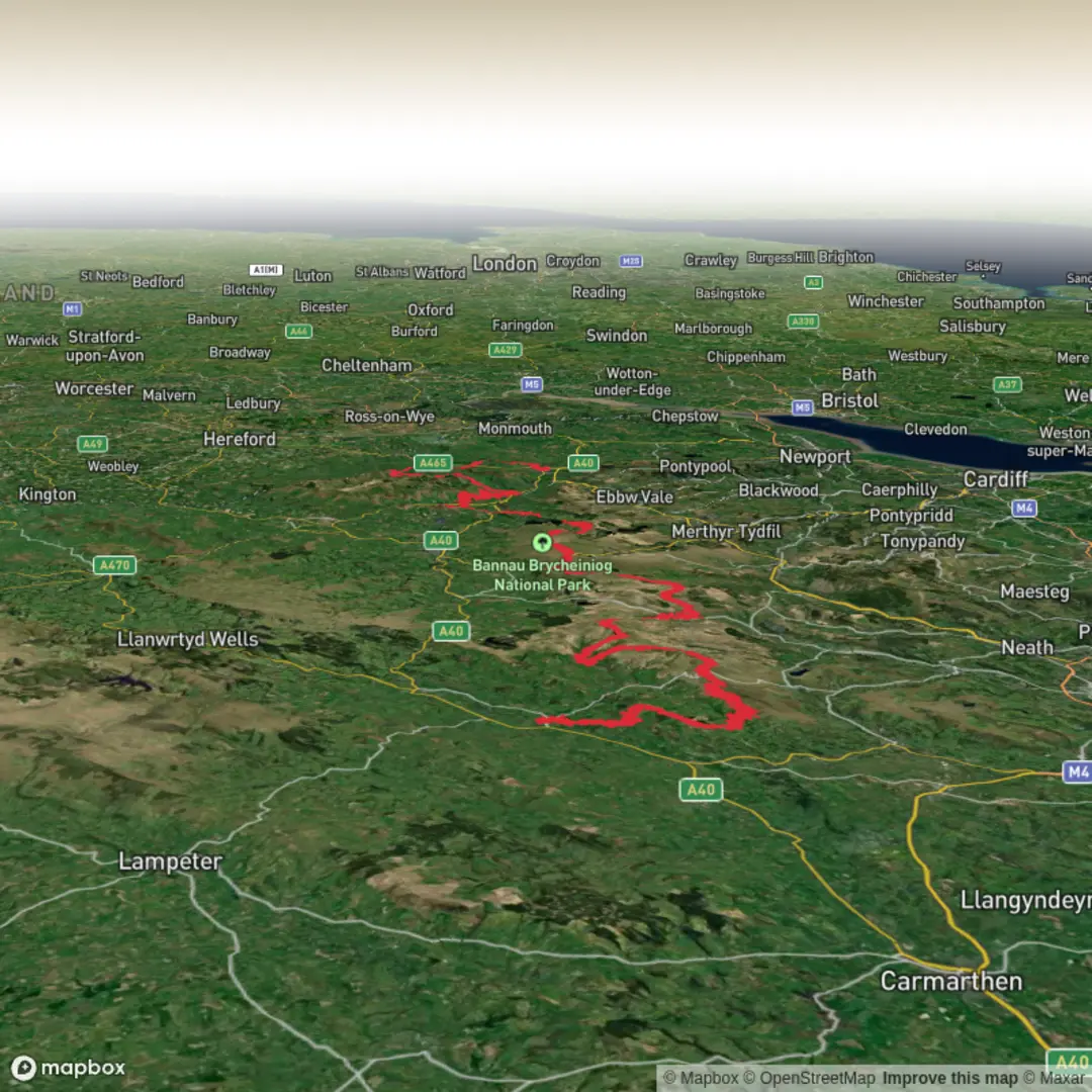 An image depicting the trail Beacons Way and its surrounding area.