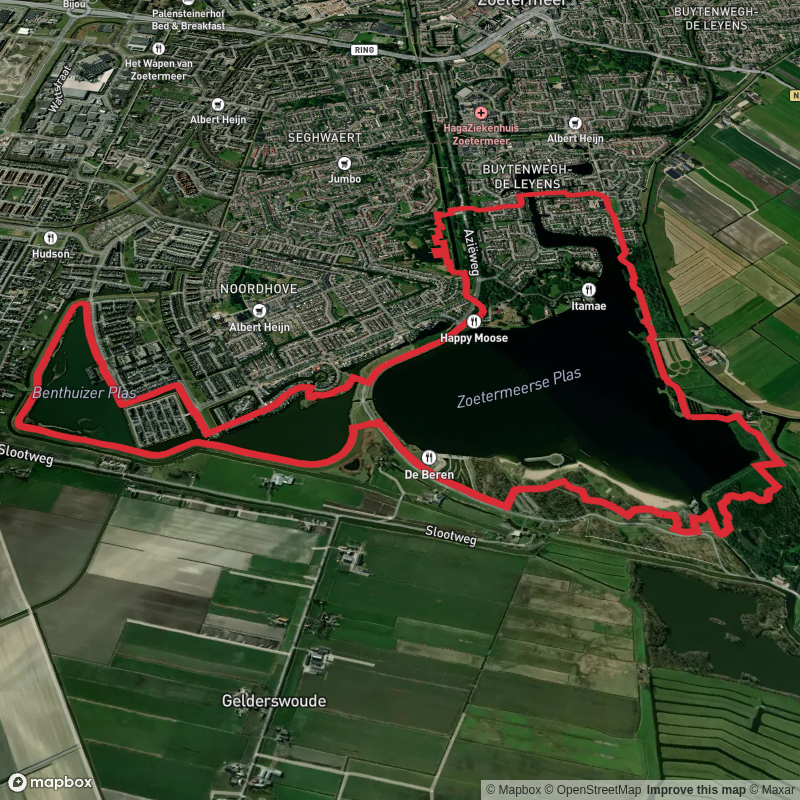 Zoetermeerse Plas and Benthuizer Plas Loop