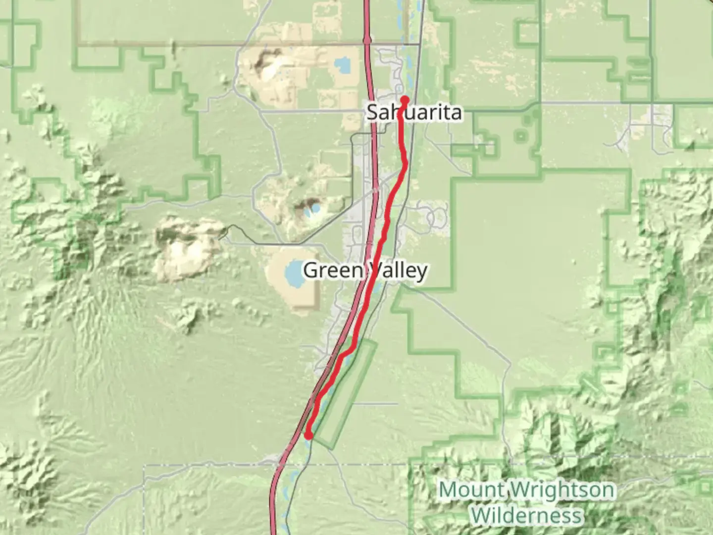 An image depicting the trail Anza Trail and its surrounding area.