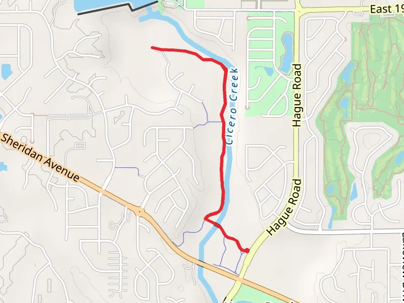 Cicero Creek Trail