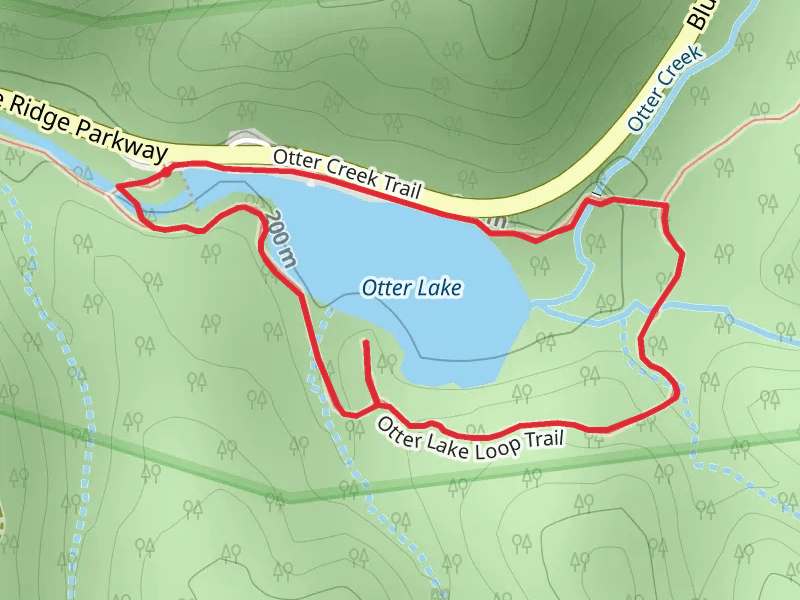 Otter Lake via Otter Creek Trail