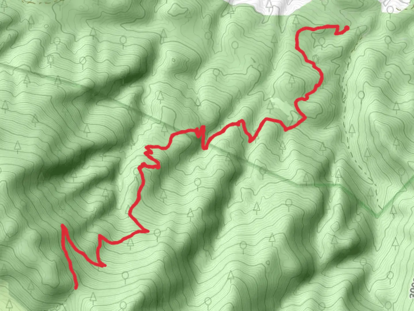 An image depicting the trail Brookside-Mccurdy and its surrounding area.