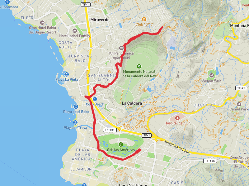 Tenerife ( non loop around quarry) thumbnail