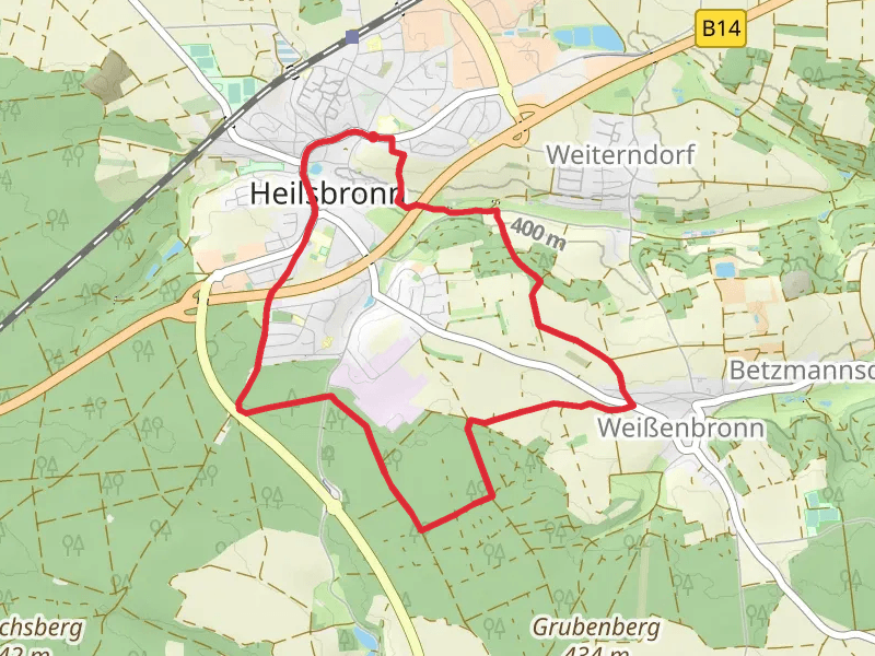 Heilsbronn Circular Walk