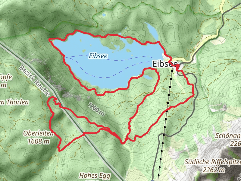 Eibsee and Hochthorle Hutte Loop