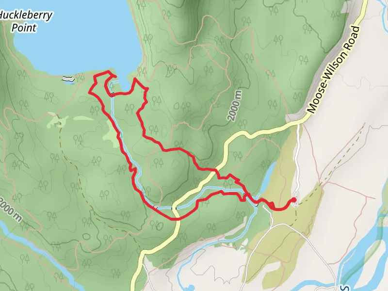 Lake Creek trail and Woodland Trail