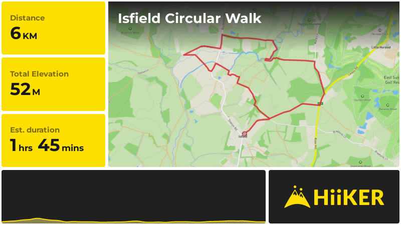Isfield Circular Walk | East Sussex | England