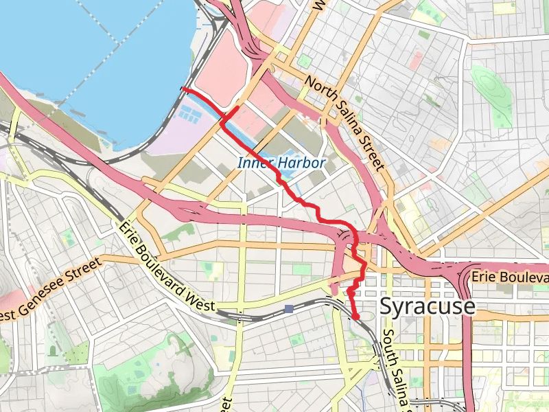 Inner Karbour and Onondaga Creek