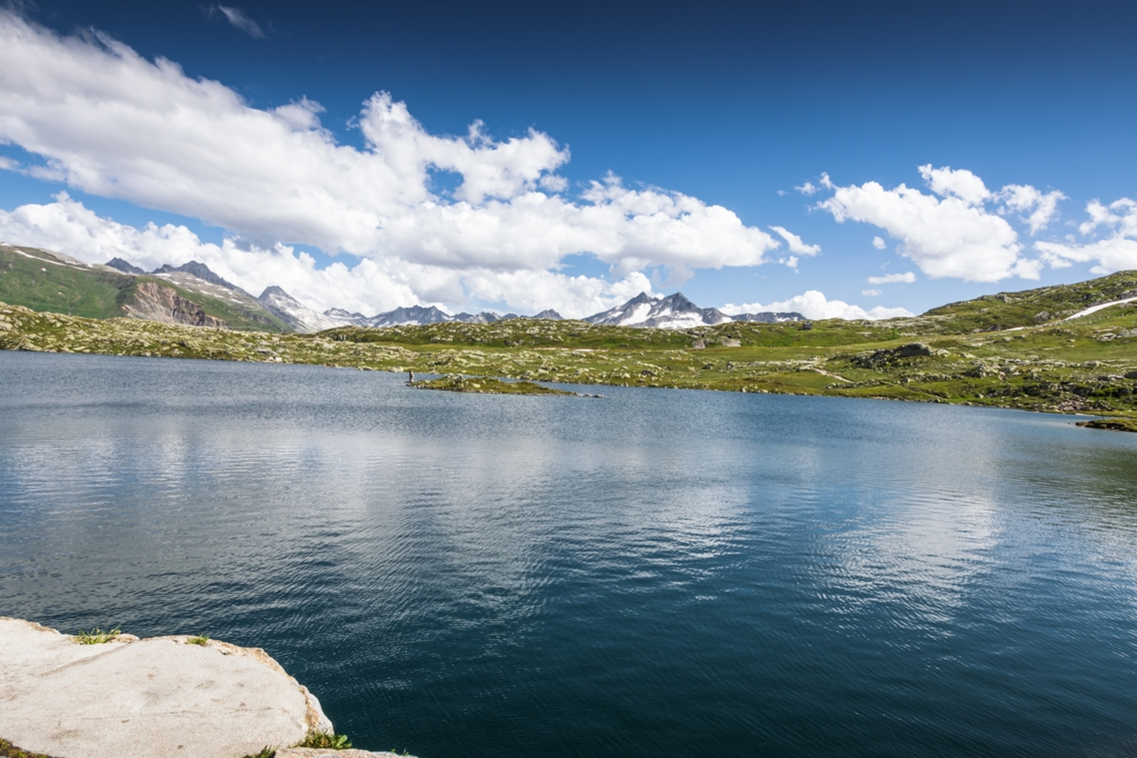 An image depicting the trail Sidelhorn and its surrounding area.