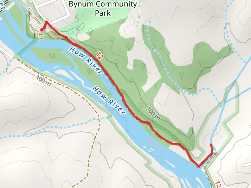 Lower Haw River Short Trail