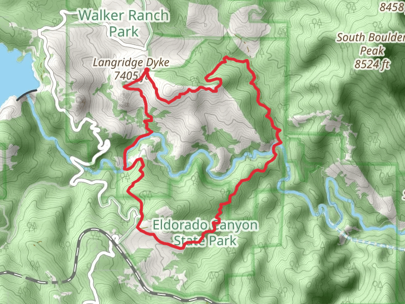 Walker Ranch Loop - Eldorado Canyon State Park