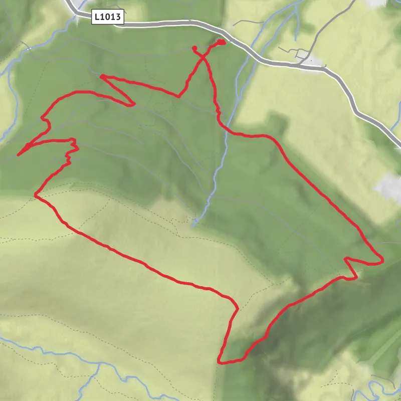Maulin loop mobile static map